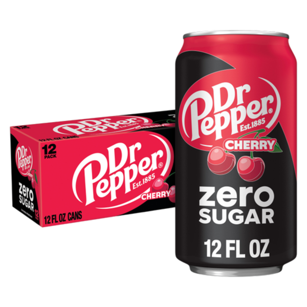 Dr Pepper Zero Sugar Cherry Soda