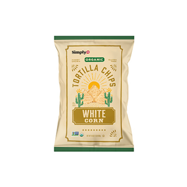 SimplyGO Organic Tortilla White Chips