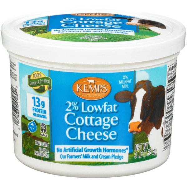 Kemps Lowfat Cottage Cheese 3 Lb Instacart