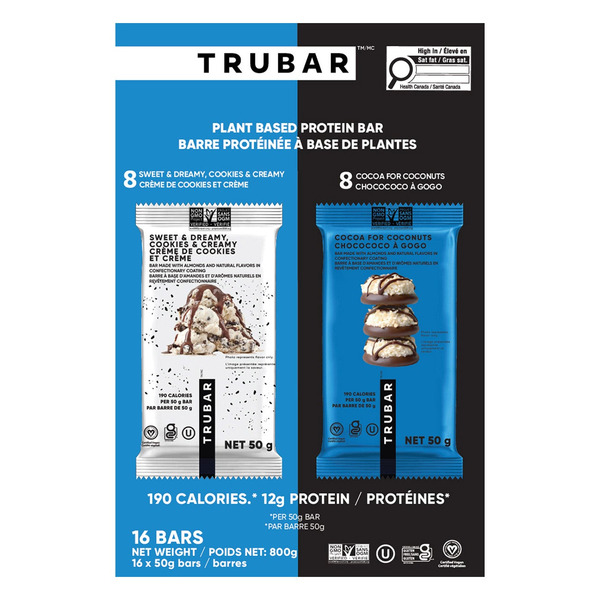 TRUWOMEN TRUBAR Plant Based Protein Bar