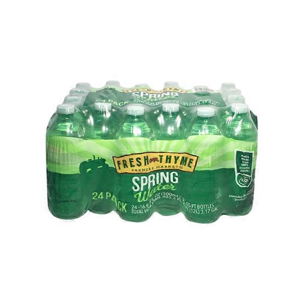 Fresh Thyme Spring Water (16.9 fl oz) Instacart