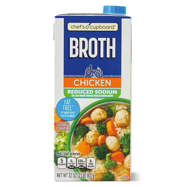 Chef's Cupboard Reduced Sodium Chicken Broth