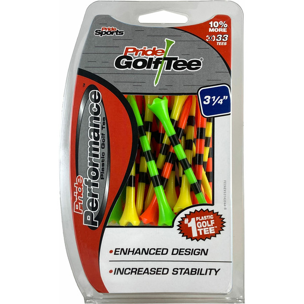 Professional Tee System 3.25" Evolution Golf Tees - Fruit