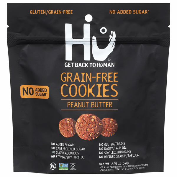 Hu Cookies, Grain-Free, Peanut Butter