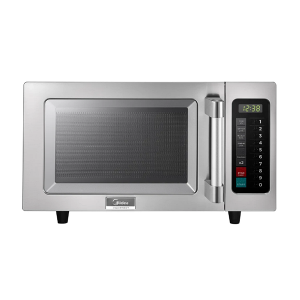 Midea - Light Duty Digital Microwave - 1000 Watt Dial - 1025F0 0.9 cu ft