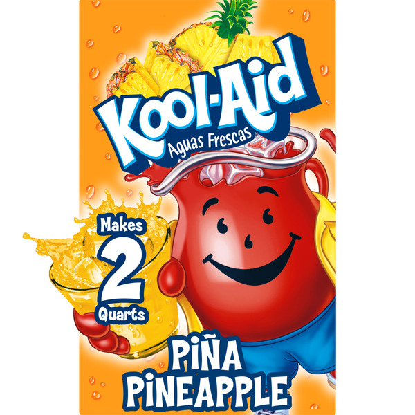 Kool-Aid Unsweetened Pina-Pineapple Artificially Flavored Powdered Soft Drink Mix
