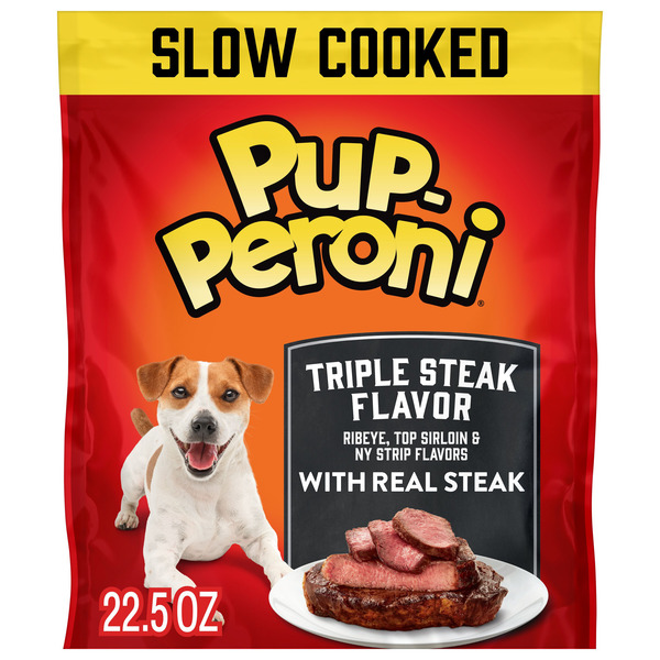 Pup-Peroni Triple Steak Flavor Dog Treats