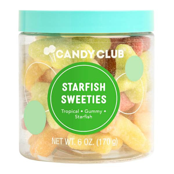 National Brand Candy Club Starfish Sweeties, 6oz