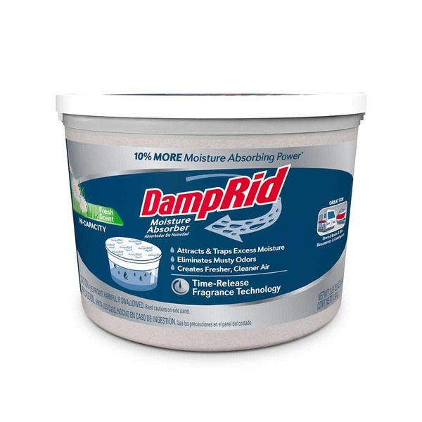 Damprid 2 Lb. 15.5 Oz. Hi-capacity Moisture Absorber Bucket, Fresh Scent