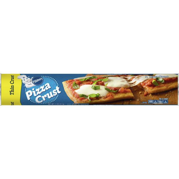 Pillsbury Pizza Crust, Thin (11 oz) Instacart