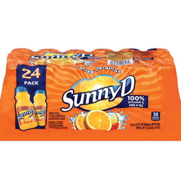 Sunny D - Florida Citrus Original - 24/6.75 oz