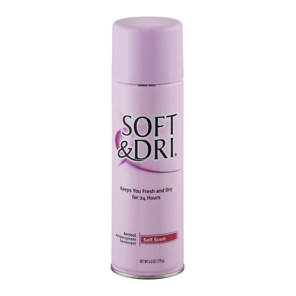 Soft Dri Aerosol Antiperspirant Deodorant Soft Scent 6 Oz Instacart