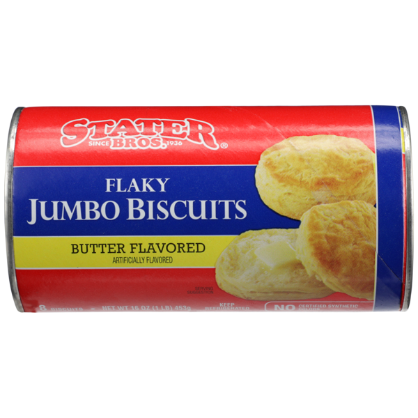 Stater Bros Butter Flavored Flaky Jumbo Biscuits (8 ct) Instacart