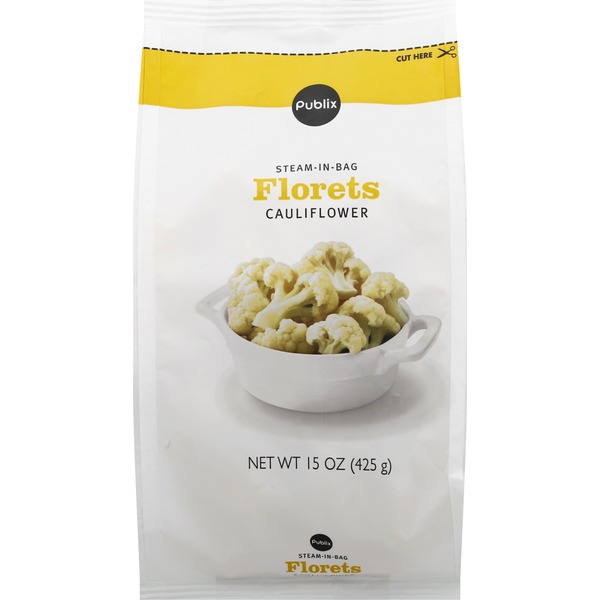 Publix Cauliflower, Florets, SteaminBag (15 oz) Instacart