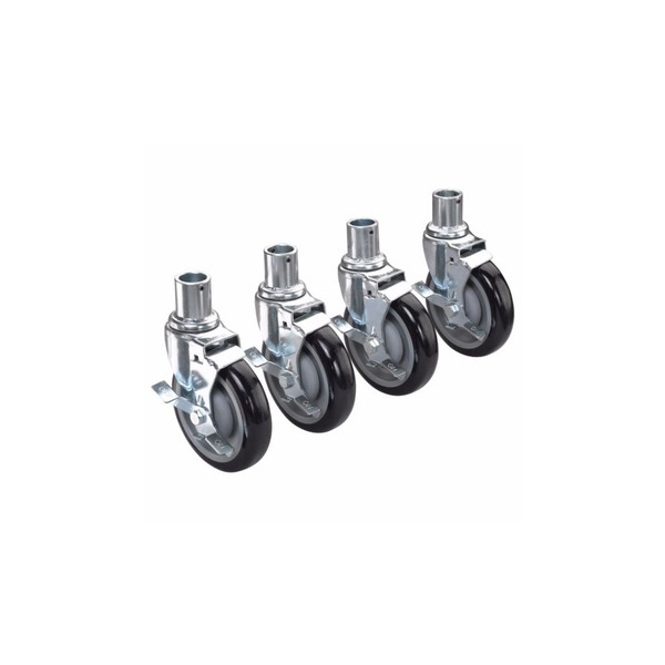 Krowne - Wire Shelving Casters 5" - 4 Pc
