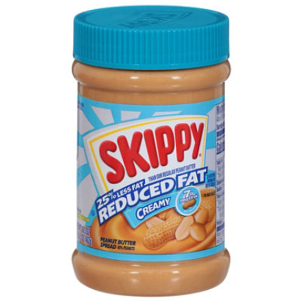 SKIPPY Reduced Fat Creamy Peanut Butter Spread