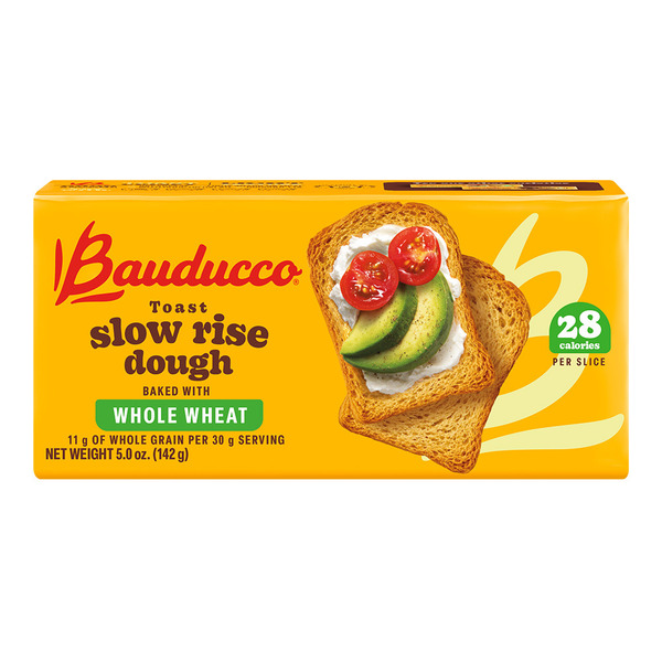 Bauducco Toast, Whole Wheat