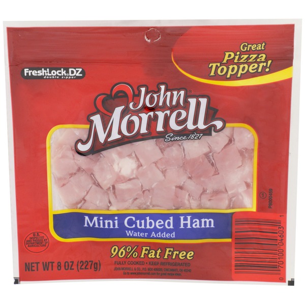 John Morrell Mini Cubed Ham (8 oz) Instacart