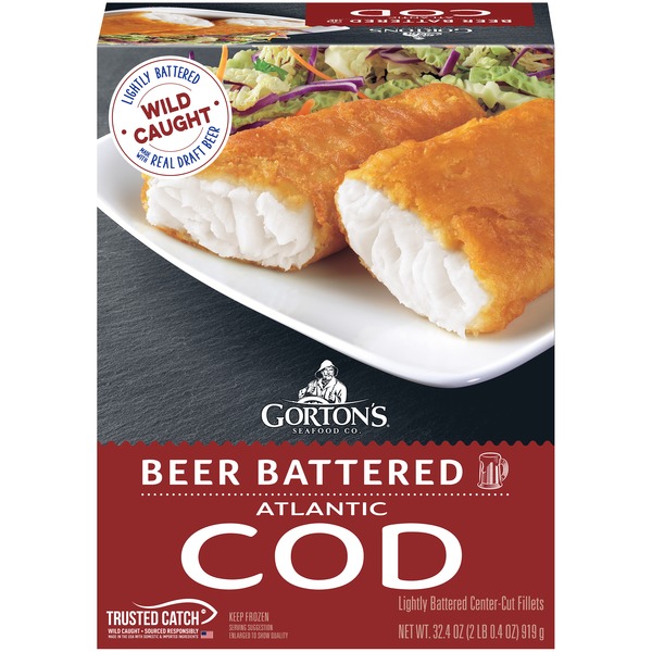 Gorton's Beer Battered Cod Fillets (32.4 oz) Instacart