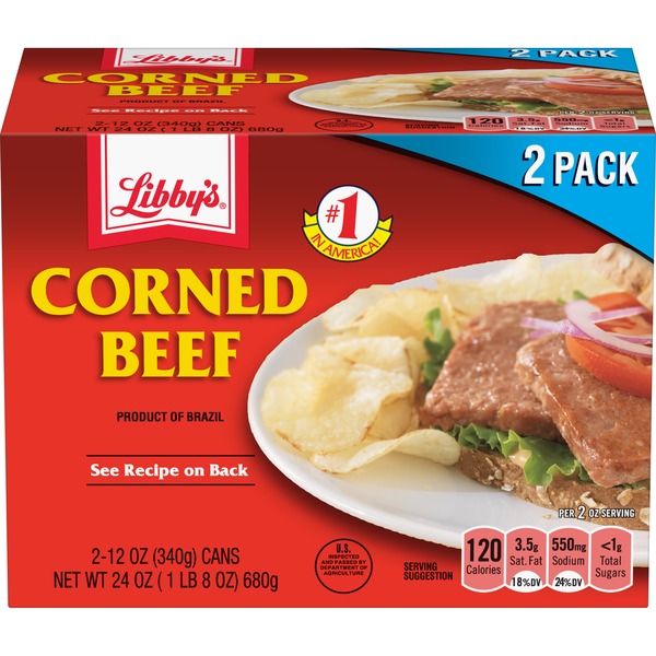 Libby's Corned Beef Two Pack (24 oz) Instacart