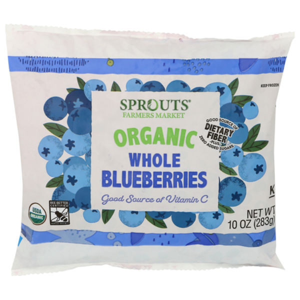 Sprouts Frozen Organic Blueberries