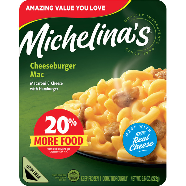 Michelina's Cheeseburger Mac Meal