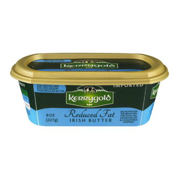 Kerrygold Reduced Fat Grass-Fed Pure Irish Salted Butter Tub, Same