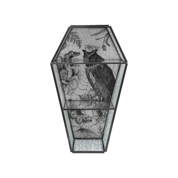 Ashland Glass Coffin Shelf