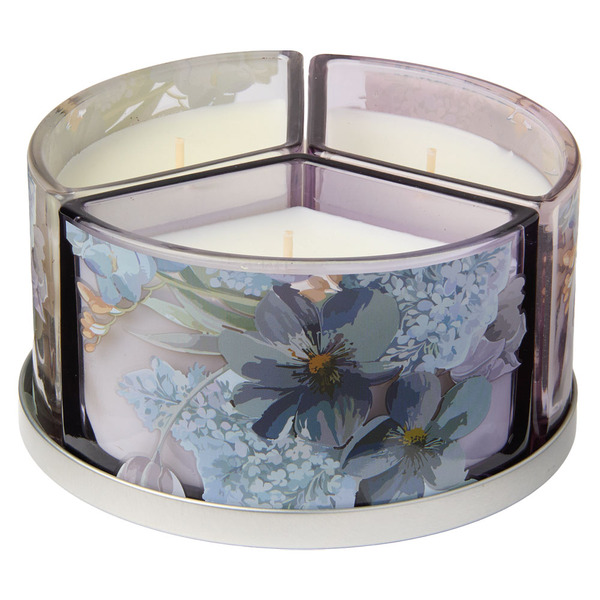 KIRKTON HOUSE Purple 3 Segment Candle Same-Day Delivery or Pickup