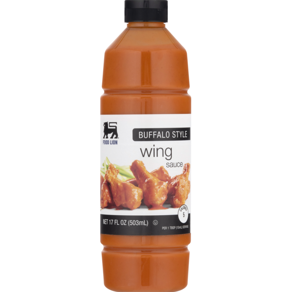 Food Lion Sauce, Wing, Buffalo Style, Bottle (17 fl oz) Instacart