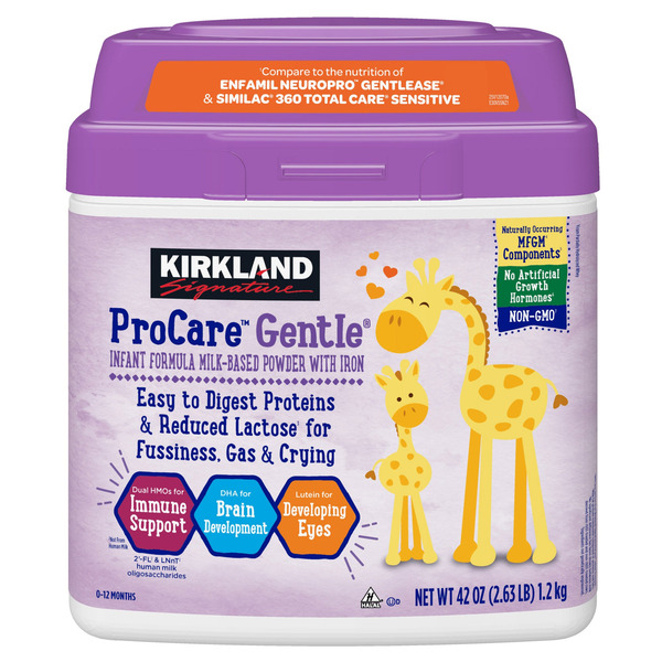 Kirkland Signature ProCare Gentle with Dual HMO's, Non-GMO Formula, 42 oz