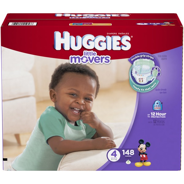 pampers little movers size 4