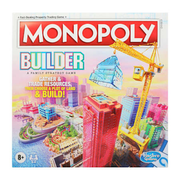 MONOPOLY Builder Family Strategy Game, Large