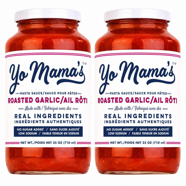 Yo Mama's Foods Roasted Garlic Pasta Sauce