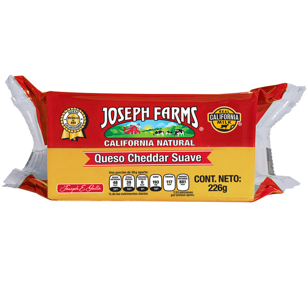 Joseph Farms Mild Cheddar Cheese Same-Day Delivery | Cardenas Markets