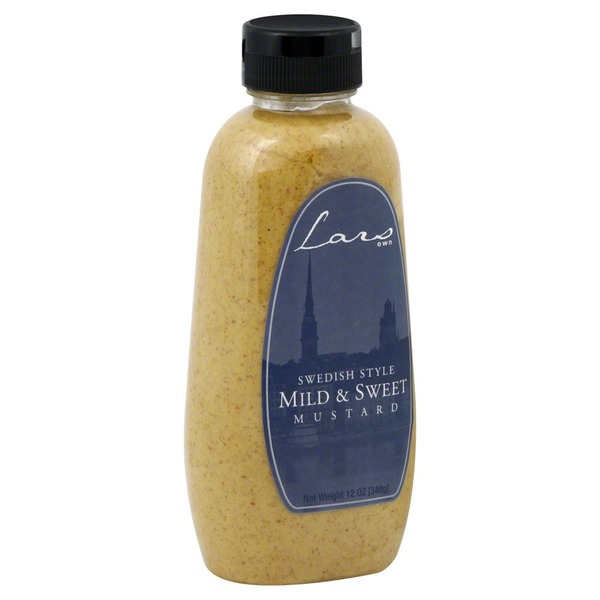 Lars Own Mustard, Swedish Style, Mild & Sweet (12 oz) Instacart