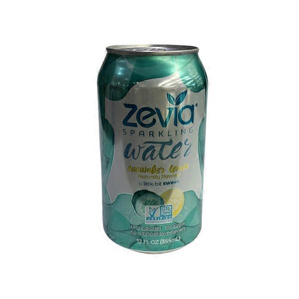 Zevia Sparkling Cucumber Lemon Water (12 oz) Instacart