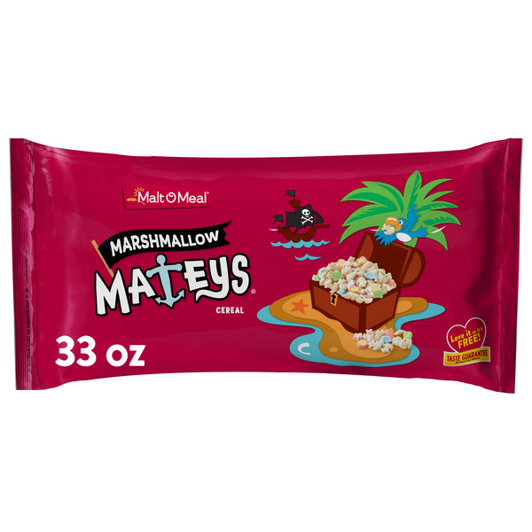 Malt-O-Meal Marshmallow Mateys Breakfast Cereal with Marshmallow Bits,