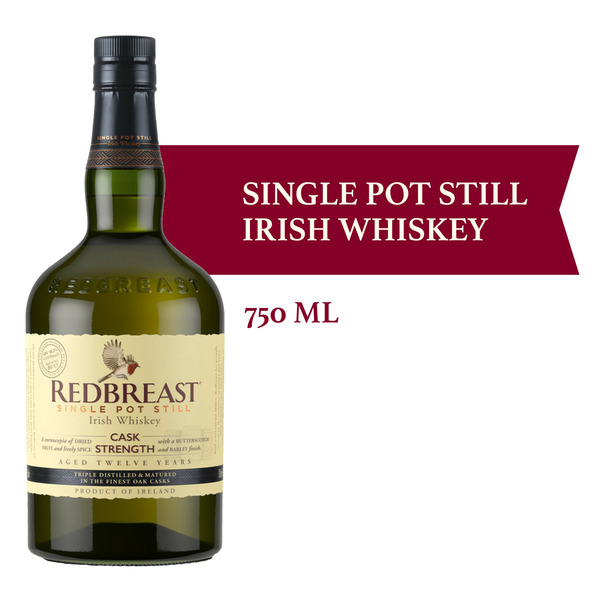 Redbreast 15 Year Old Cask Strength Single Pot Still Irish Whiskey