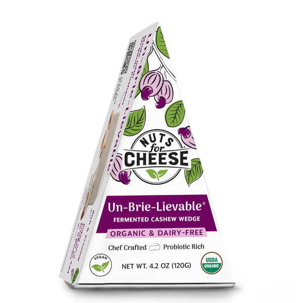 Nuts For Cheese Un-Brie-Lievable, Organic & Dairy-Free Cheese