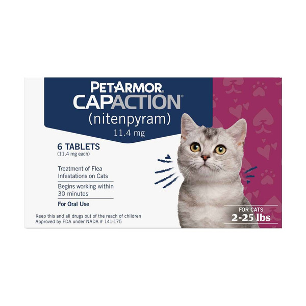 PetArmor Tablets 11.4 mg Nitenpyram for Cats