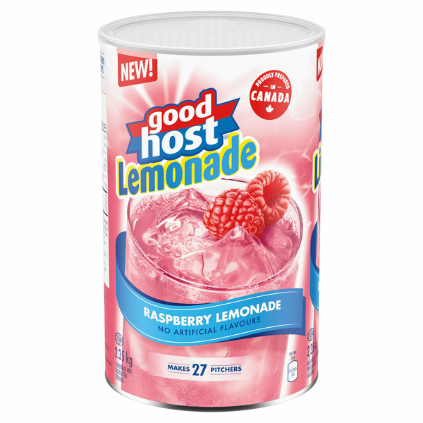 Goodhost Raspberry Lemonade Drink Mix, Powder