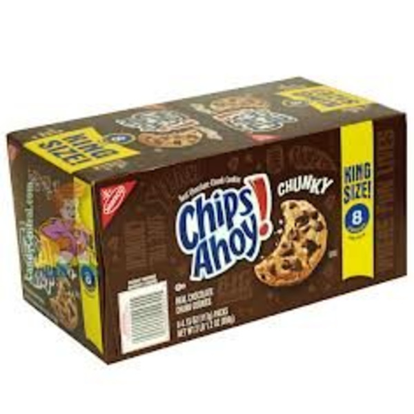 Chips Ahoy - Chunky King Size Cookies - 8/4.15 oz