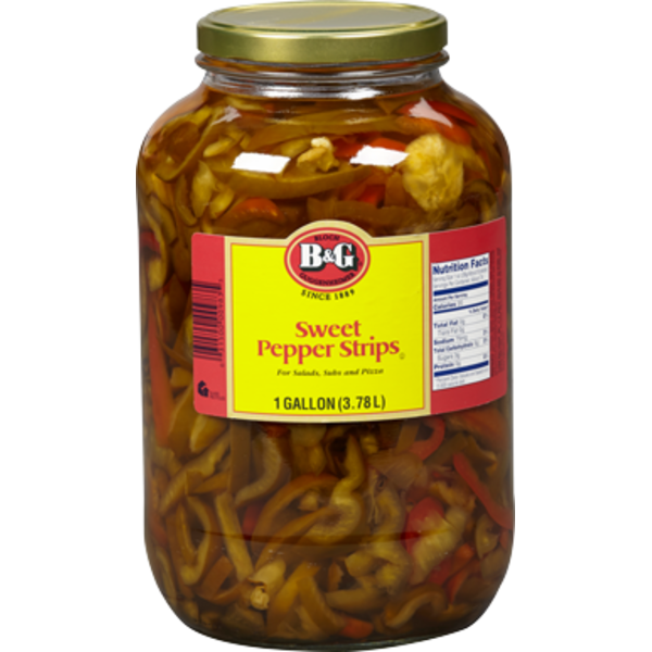 B&G - Sliced Jalapeno Peppers - gallon