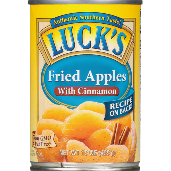 Luck's Apples with Cinnamon, Fried (15 oz) Instacart