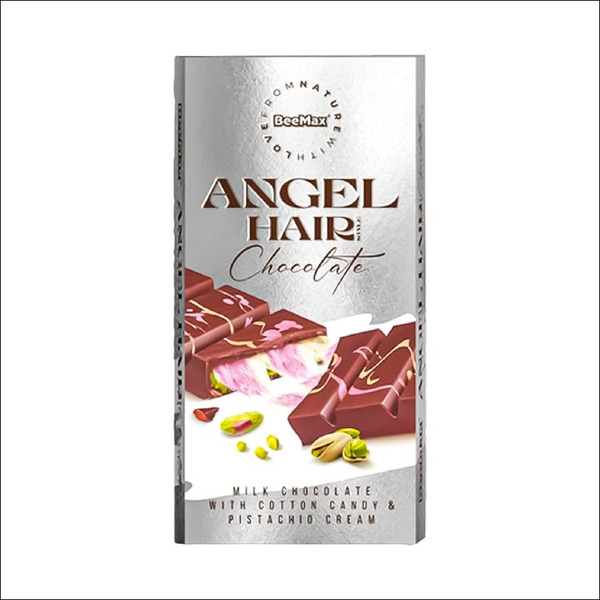BeeMax Angel Hair Style Raspberry Chocolate with Cotton Candy