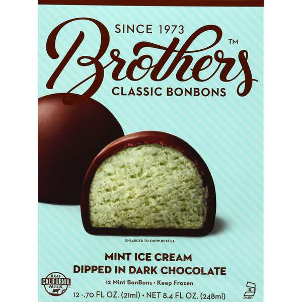 Brothers Bon Bons, Classic, Mint Ice Cream Same-Day Delivery or