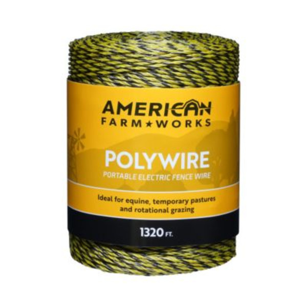 American Farm Works 1,320 ft. x 180 lb. Polywire Portable Electric Fence Wire