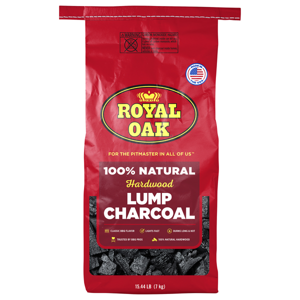 Royal Oak 100% Natural Hardwood Lump Charcoal Same-Day Delivery or