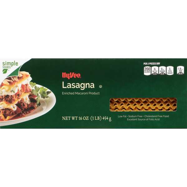 HyVee Lasagna (16 oz) Instacart